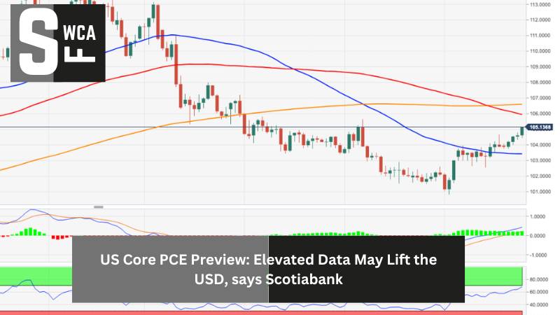 US Core PCE Preview: Elevated Data May Lift the USD, says Scotiabank