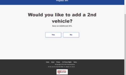 How To Get Quotes for Car Insurance From Karzinsurance Step 6